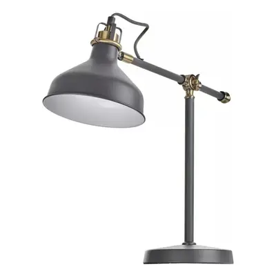 Šedá stolní lampa (výška 56 cm) Harry – EMOS