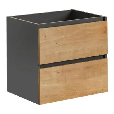 COMAD MONAKO GREY OAK 820 Skříňka pod umyvadlo 60cm - Comad