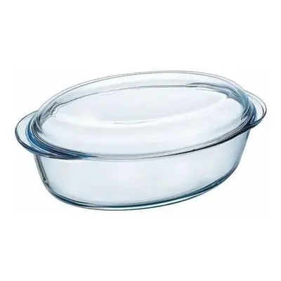 Pyrex Skleněná zapékací mísa s víkem, 4,1 l