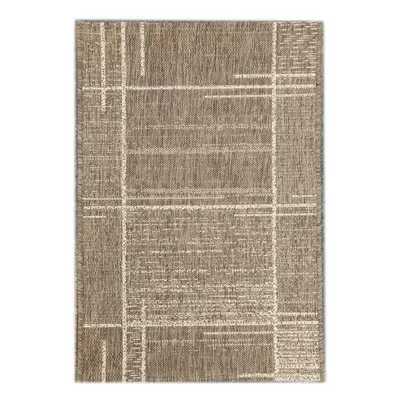 Jutex Level 20516 120x170cm taupe/champagne