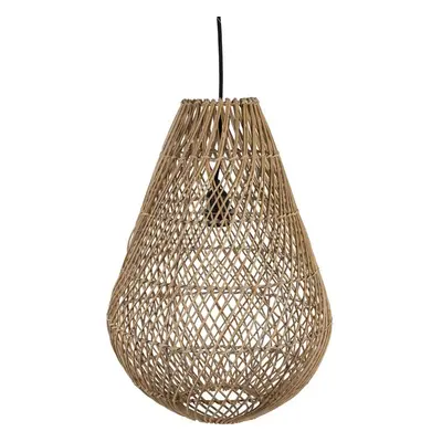 Ratanová závěsná stropní lampa Logen - 35*35*54cm