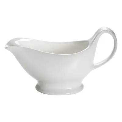 Bílá porcelánová nálevka na omáčku Maxwell & Williams Basic, 400 ml