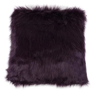 Dekorační povlak na polštář FAUX FUR longhair 50x50 cm, fialový