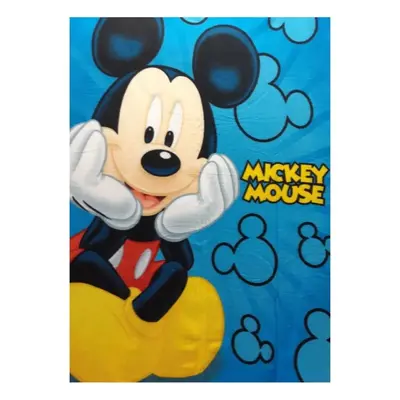 Dětská fleecová deka Mickey Mouse - Disney - polar fleece s gramáží 170 gr./m2 - 100 x 140 cm