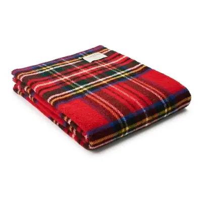 BARRINGTON FURNITURE Skotská deka Tartan Royal Stewart červená 150 x 200