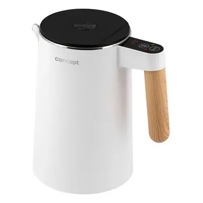 Concept RK3300 rychlovarná konvice nerezová Salt & Pepper 1,5 l, bílá