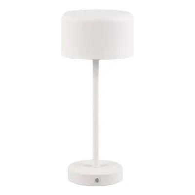 Bílá LED stmívatelná stolní lampa (výška 30 cm) Jeff – Trio