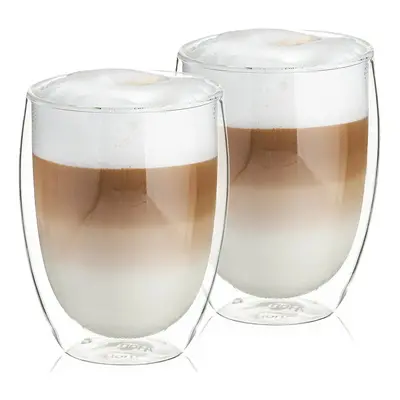 4Home Termo sklenice na latté Hot&Cool 350 ml, 2 ks