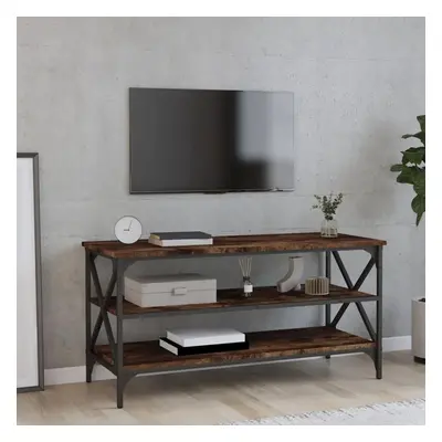 TV skříňka kouřový dub 100 x 40 x 50 cm kompozitní dřevo