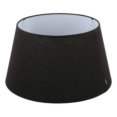 Černé stínidlo na lampu Eleganza black - Ø25*14cm / E27