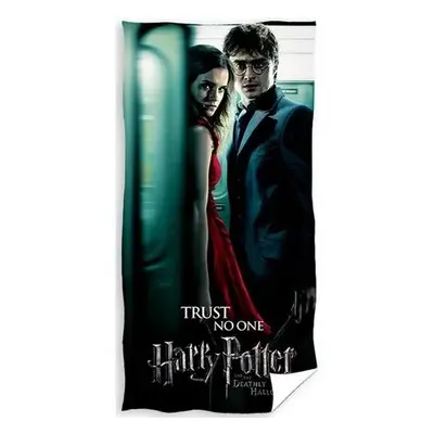 Carbotex Osuška Harry Potter Nikomu nevěř, 70 x 140 cm