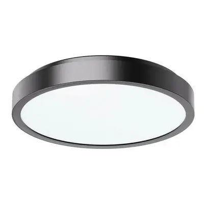 Rabalux 71252 koupelnové stropní LED svítidlo Samira 25 cm, černá