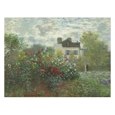 Obrazová reprodukce The Artist's Garden in Argenteuil (1873), Claude Monet