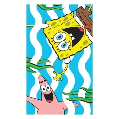 Dětský froté ručník Sponge Bob Zábava v Moři 30x50 cm