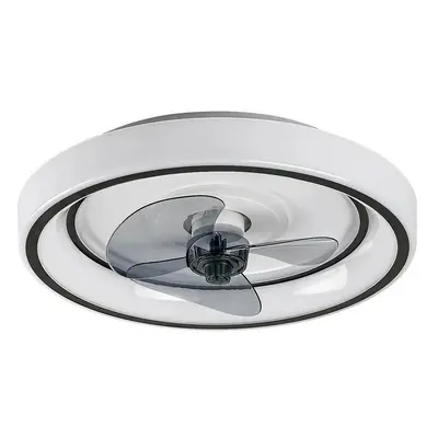 Rabalux 71009 stropní ventilátor s LED světlem Horacio, černá