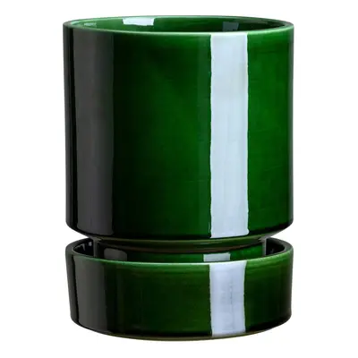 Hoff Glazed Emerald Green Ø 14 cm / V 17 cm