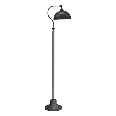 HOMCOM Stehlampe, Stehleuchte mit E27 Fassung, verstellbarem Lampenschirm, 40 W, Bogenlampe im R