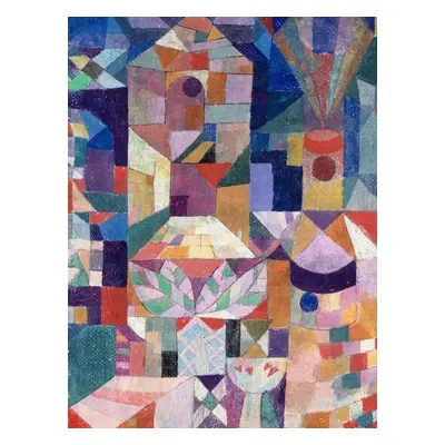 Obrazová reprodukce Distressed Castle Garden, Paul Klee