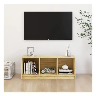 TV stolek 104 x 33 x 41 cm masivní borové dřevo