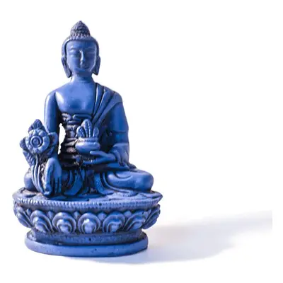 Milujeme Kameny Buddha medicíny a léčení - modrý - feng shui