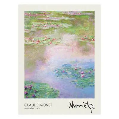 Obrazová reprodukce Nymphéas (1907), Claude Monet