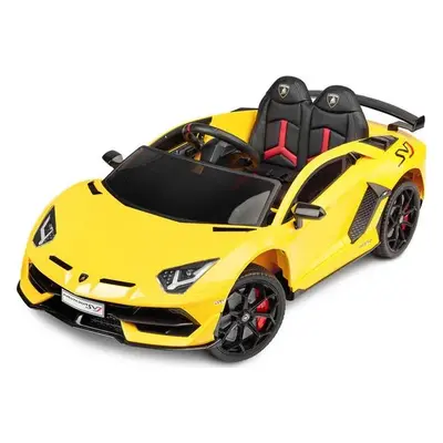 Toyz Dětské elektrické autíčko Lamborghini Aventador žluté