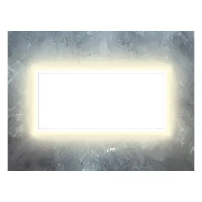 Stropní infračervený topný panel CEILING LED 800W | 128x63 cm | LED světlo | Dálkové ovládání | 