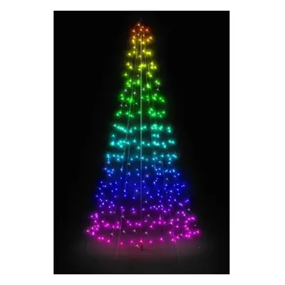 LED světelný stromeček Twinkly Light Tree 4m RGB-AWW 750LED