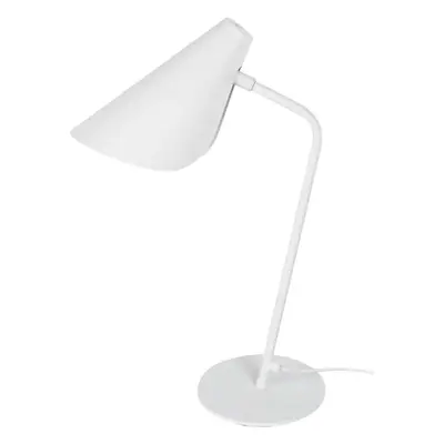 Bílá stolní lampa SULION Lisboa, výška 45 cm