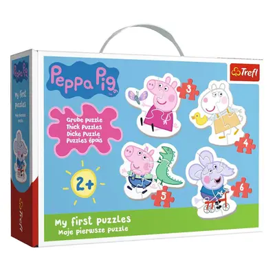 MR Dětské puzzle pro nejmenší - Prasátko Peppa