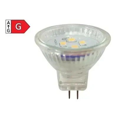 Diolamp SMD LED Reflektor MR11 3W/GU4/12V AC-DC/3000K/200Lm/120°