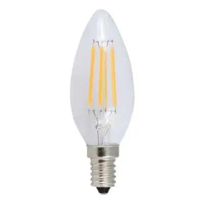 Diolamp LED Filament Candle žárovka čirá C35 7W/230V/E14/2700K/860Lm/360°