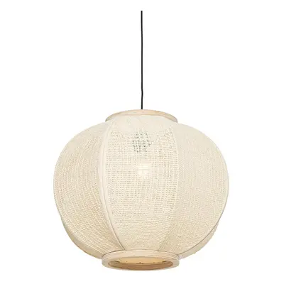 Orientální závěsná lampa natural 48 cm - Rob