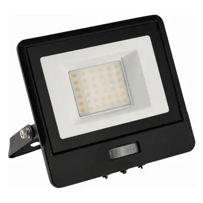 BERGE LED reflektor MASTER - 30W - IP65 - PIR - neutrální bílá