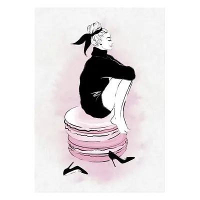 Ilustrace Macaron Girl, Martina Pavlova