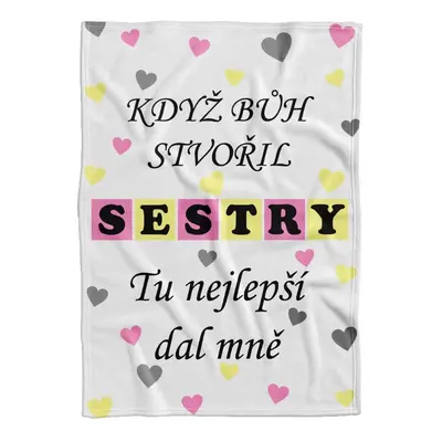 Deka Když bůh stvořil sestry (Podšití beránkem: NE)