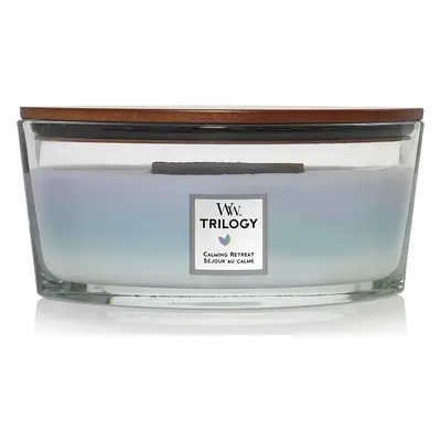 WoodWick vonná svíčka s dřevěným knotem Elipsa Trilogy Elipsa Calming Retreat 453,6 g