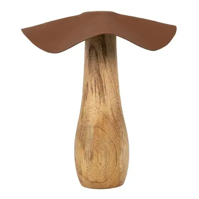 Dřevěná dekorace houba Mushroom - Ø 16*15 cm