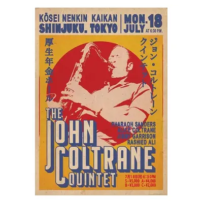 Plakát, Obraz - John Coltrane Quintet - Tokyo