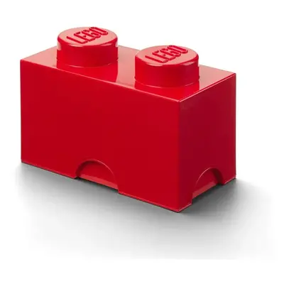 Červený úložný dvojbox LEGO®