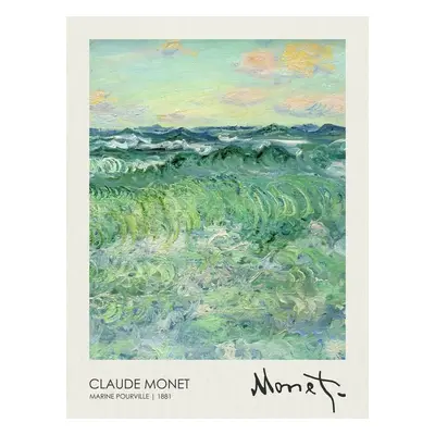 Obrazová reprodukce Marine Pourville (1881), Claude Monet