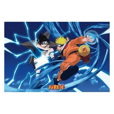 Plakát, Obraz - Naruto Shippuden - Naruto & Sasuke