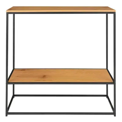 Konzolový stolek s deskou v dubovém dekoru v přírodní barvě 80x36 cm Vita – House Nordic