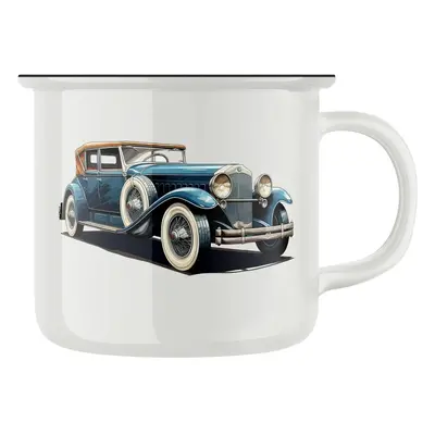 Keramický retro hrnek "Starý automobil", Keramický retro 400 ml