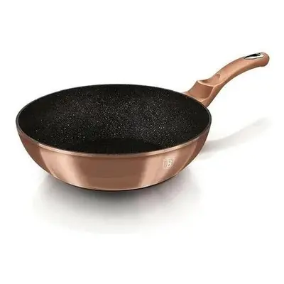 Berlinger Haus Wok pánev Rosegold Metallic Line, 28 cm