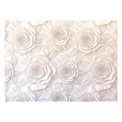 Fototapeta XXL Wall of roses 360 x 254 cm, 8 dílů