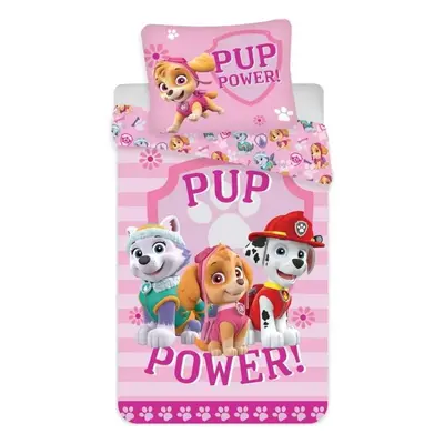 Povlečení do dětské postýlky Tlapková patrola - Paw Patrol - motiv Pup Power - 100% bavlna - 40 