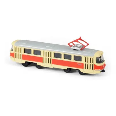 Rappa Tramvaj česká retro kovová, 16 cm