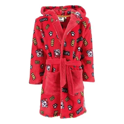 Dětský / chlapecký coral fleece župan s kapucí Tlapková patrola - Paw Patrol - motiv Marshall, E