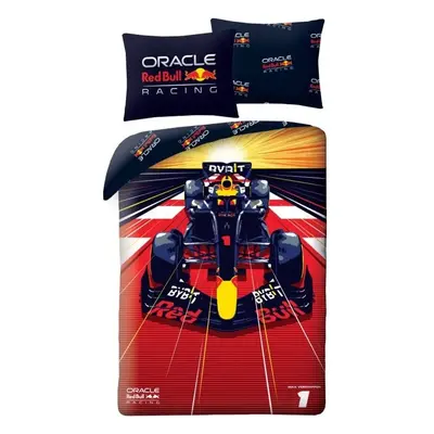 Ložní povlečení Formule 1 Oracle Red Bull Racing - 100% bavlna - 70 x 90 cm + 140 x 200 cm